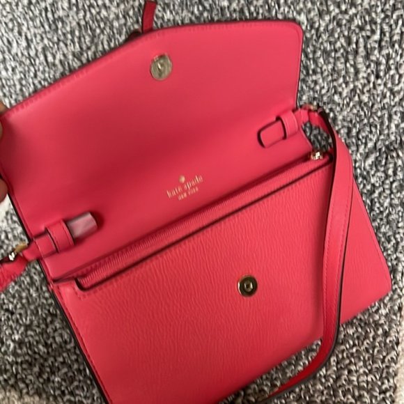 Kate Spade Marti Wallet Crossbody Pink - Picture 13 of 16